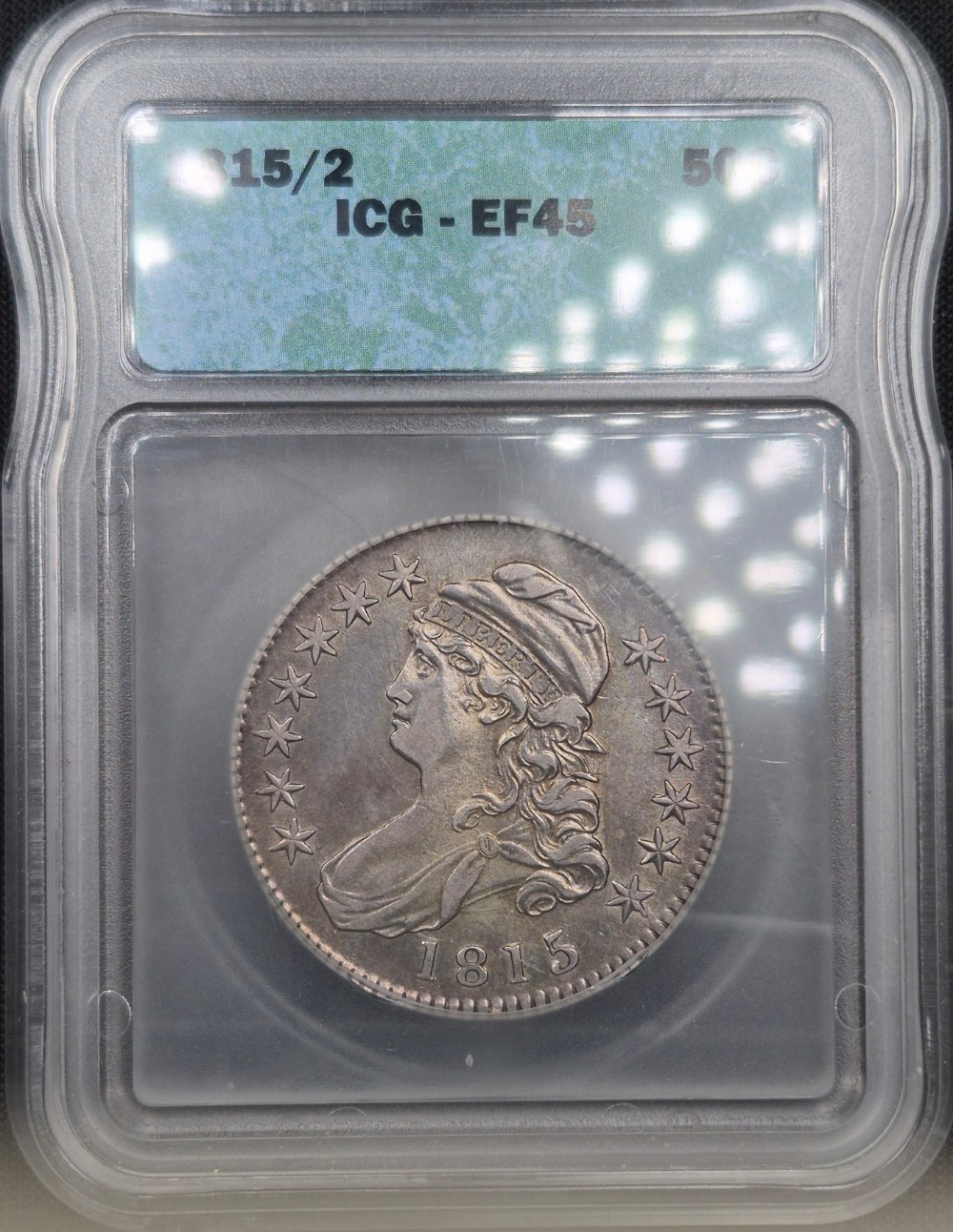 1815/2-50c-Capped-Bust-Half-Dollar-#1-Overton-101A-R3